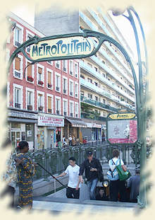 Station de métro Avron