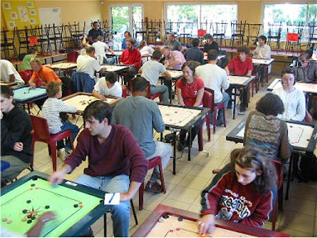 Tournoi de Carrom au Mée-sur-Seine 7 et 8 avril 2012